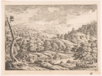 Paesaggio con pastore