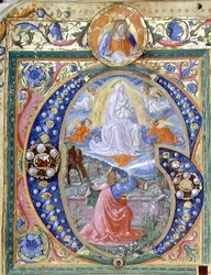 f.106v Iniziale Istoriata 