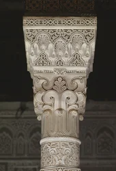 Kasbah di Thamiel glaoui, capitello (stucco)