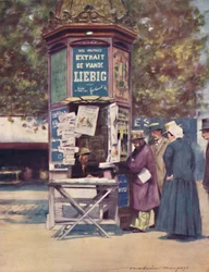Un chiosco, Parigi