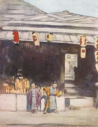Un pittore di insegne, c. 1887, 1901