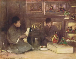 Un negozio di giocattoli, c1887, 1901