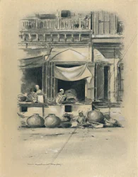 Bazar a Delhi, 1903