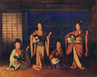 Ragazze geisha, 1903