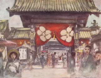 Verso il tempio, c1887
