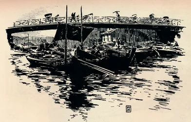 Osaka, Giappone, c1900