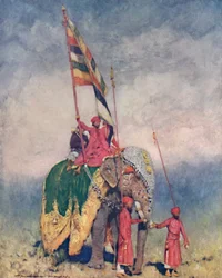 Un portabandiera, 1903