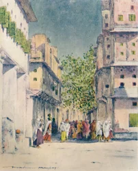 Per le strade di Delhi, 1905