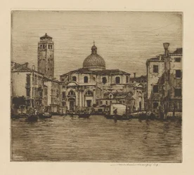 Canale Grande con la Torre di San Geremia