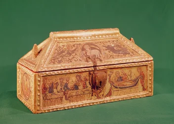 Cassa un tempo ritenuta contenere la Sacra Sindone di Besançon, XIII secolo