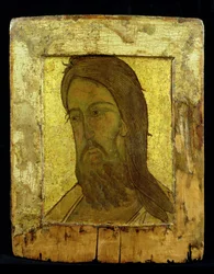 Icona di San Giovanni Battista, c.1500 (foglia d