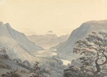 La bellissima valle e il fiume Mowddach, Merionethshire