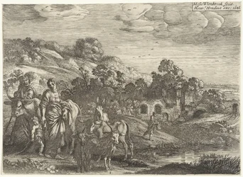La partenza di Agar