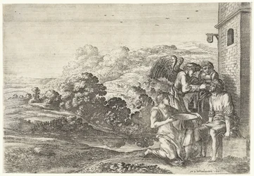 Tobia guarisce la cecità di suo padre (serie: La storia di Tobia)