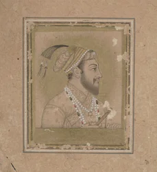 Ritratto di Shah Jehan, c. XVII secolo