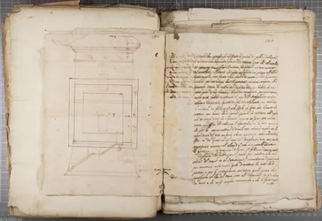 Portfolio di disegni di Mutio Oddi di Urbino e altri, p120, c.1635-40