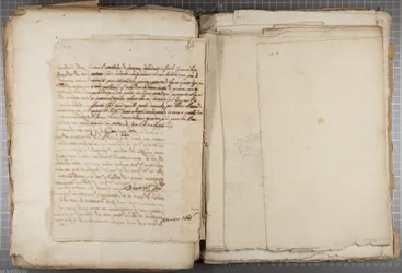 Portfolio di disegni di Mutio Oddi di Urbino e altri, p120, verso, c.1635-40