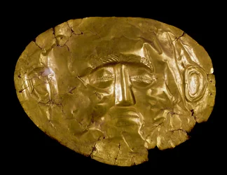 Arte Micenea: maschera d