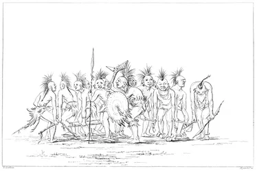 Danza della mendicità, Sac e Fox, Rock Island, Alto Mississippi