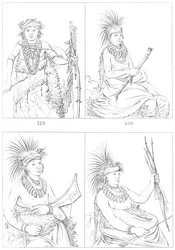 Iowas, Fort Leavenworth, Basso Missouri, 1841