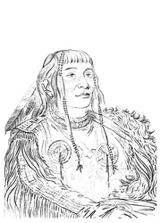 Ritratto di un uomo nativo americano, 1841