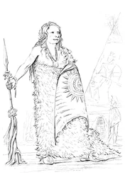 Fumo, capo della tribù Ponca