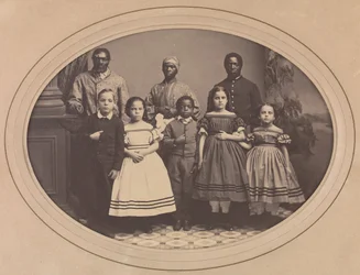 Schiavi emancipati portati dalla Louisiana dal colonnello George H. Banks