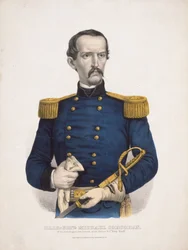 Brig.-Gen. Michael Corcoran della Brigata Irlandese, ex colonnello del valoroso N.Y. 