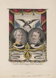 Grande stendardo nazionale dei Whig, 1848 ca.