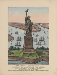 La grande statua di Bartholdi – La libertà che illumina il mondo