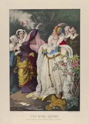 Le regine rivali, Maria Stuarda che sfida la regina Elisabetta