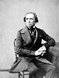 Compositore tedesco Giacomo Meyerbeer fotografato da Nadar