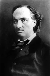 Poeta francese Charles Baudelaire (1821 - 1867) fotografato da Nadar XIX secolo