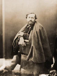 Ritratto di Pierre Alexix Ponson du Terrail, scrittore, filetonista 1829-1871 (foto)