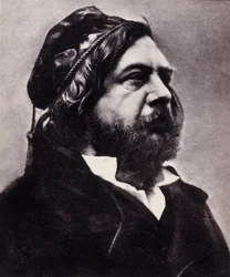 Ritratto di Théophile Gautier, poeta e scrittore francese