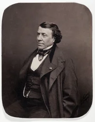 Ritratto del chirurgo francese Philippe Ricord (1800-1889)