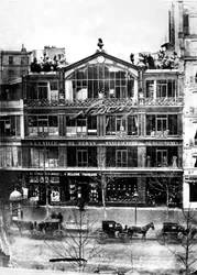 Atelier di Nadar (1820-1910) a Parigi c. 1860