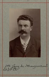 Guy de Maupassant - foto di Nadar