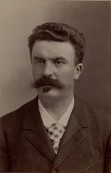 Guy de Maupassant - fotografia di Atelier Nadar