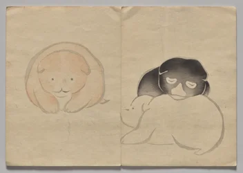 Scena dal Libro Illustrato di Kōrin (Volume 2)