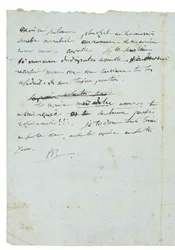 Lettera a Josephine de Beauharnais
