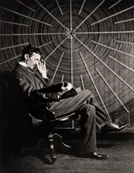 Ritratto di Nikola Tesla, 1890