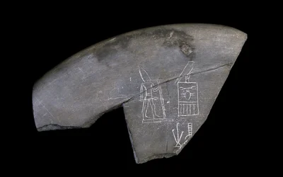 Frammento di ciotola di pietra iscritta, c.3285 a.C.