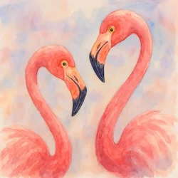 Adoro i fenicotteri rosa