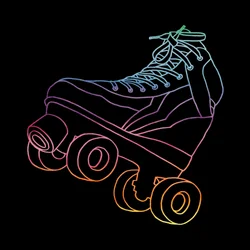 Pattini a rotelle dai colori vivaci