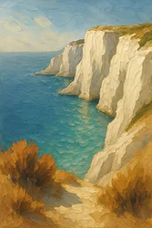 White Cliffs con vista sull