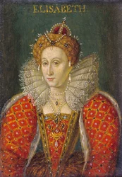 Miniatura a olio della Regina Elisabetta I d