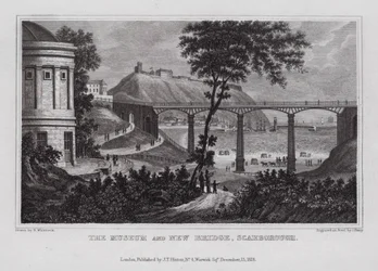 Il Museo e il Nuovo Ponte, Scarborough (incisione)