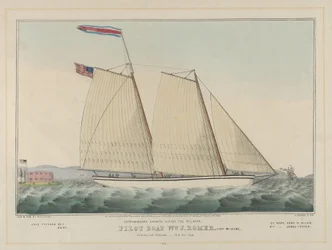 Barca pilota William J. Romer, capitano McGuire, in partenza per l