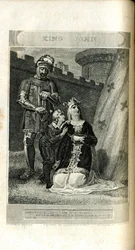 Re Giovanni di William Shakespeare. Rappresentato al Covent Garden sabato 20 aprile 1811